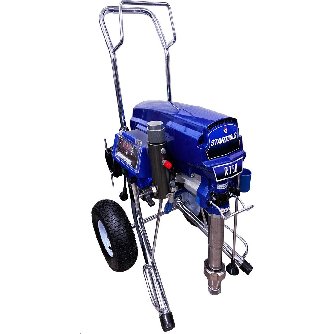 Pompa mixta gletuit cu piston R750 Startools 9.3 l/m, motor 4000W Pompa mixta gletuit cu piston R750 Startools 9.3 l/m, motor 4000W
